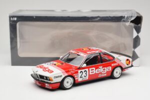 BMW 635 CSi E24 Belga Juma Racing M. Winkelhock / T. Regout 24 Hours of Spa 1985 Minichamps 1:18 155852523 Kov – obrázek 6 z 6