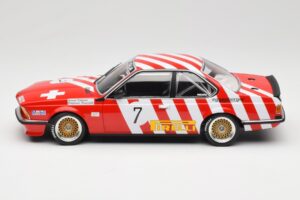 BMW 635 CSi E24 #7 BMW Italia G. Brancatelli / H. Kelleners Brno Grand Prix 1984 Minichamps 1:18 155842507 Kov – obrázek 3 z 6