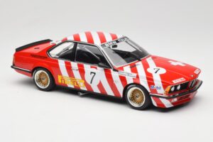 BMW 635 CSi E24 #7 BMW Italia G. Brancatelli / H. Kelleners Brno Grand Prix 1984 Minichamps 1:18 155842507 Kov – obrázek 4 z 6