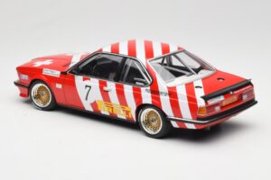 BMW 635 CSi E24 #7 BMW Italia G. Brancatelli / H. Kelleners Brno Grand Prix 1984 Minichamps 1:18 155842507 Kov – obrázek 5 z 6