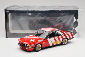 BMW 635 CSi E24 #7 BMW Italia G. Brancatelli / H. Kelleners Brno Grand Prix 1984 Minichamps 1:18 155842507 Kov – obrázek 6 z 6