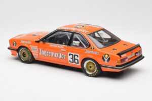BMW 635 CSi E24 #1 European Touring Car Championship Jagermeister 1985 AUTOart 1:18 80430145825 Kov – obrázek 7 z 8