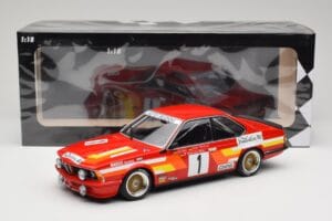 BMW 635 CSi E24 #1 U. Felder / D. Hamelmann Auto Budde Winners 24 Hours of Nürburgring 1985 Minichamps 1:18 155852501 Kov – obrázek 6 z 6