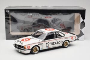 BMW 635 CSi E24 #12 R. Metge / C. Ballot-Léna Bavaria Automobiles 24 Hours of Spa 1985 Minichamps 1:18 155852513 Kov – obrázek 6 z 6