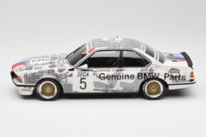 BMW 635 CSi E24 #5 R. Ravaglia Winner Spa 24 Hours 1985 Minichamps 1:18 155852505 Kov – obrázek 3 z 6