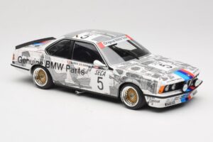 BMW 635 CSi E24 #5 R. Ravaglia Winner Spa 24 Hours 1985 Minichamps 1:18 155852505 Kov – obrázek 4 z 6