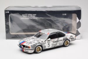 BMW 635 CSi E24 #5 R. Ravaglia Winner Spa 24 Hours 1985 Minichamps 1:18 155852505 Kov – obrázek 6 z 6