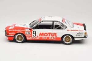 BMW 635 CSi E24 #9 Hollinger / P. Giroix Garage du Bac 24 Hours of Spa 1984 Minichamps 1:18 155842509 Kov – obrázek 3 z 6