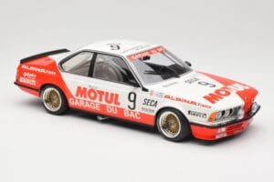 BMW 635 CSi E24 #9 Hollinger / P. Giroix Garage du Bac 24 Hours of Spa 1984 Minichamps 1:18 155842509 Kov – obrázek 4 z 6