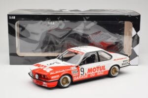 BMW 635 CSi E24 #9 Hollinger / P. Giroix Garage du Bac 24 Hours of Spa 1984 Minichamps 1:18 155842509 Kov – obrázek 6 z 6
