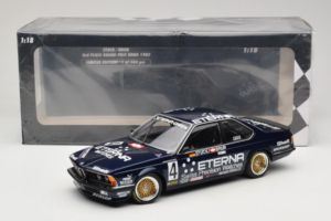 BMW 635 CSi E24 Schnitzer Eterna #4 H. Stuck / W. Brun 3rd Place Brno Grand Prix ETCC 1983 Minichamps 1:18 155832504 Kov – obrázek 6 z 6