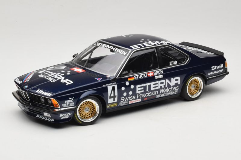 BMW 635 CSi E24 Schnitzer Eterna #4 H. Stuck / W. Brun 3rd Place Brno Grand Prix ETCC 1983 Minichamps 1:18 155832504 Kov