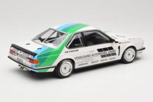 BMW 635 CSi E24 Vogelsang Automobile H. Grohs Winner Bergischer Löwe Zolder 1984 Minichamps 1:18 155842511 Kov – obrázek 2 z 6