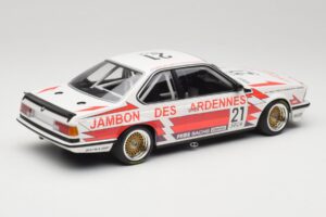 BMW 635CSi E24 Team Brun Motorsport #21 H. Grohs / T. Boutsen Spa 24 Hours 1985 Minichamps 1:18 155852521 Kov – obrázek 2 z 6