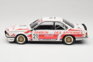 BMW 635CSi E24 Team Brun Motorsport #21 H. Grohs / T. Boutsen Spa 24 Hours 1985 Minichamps 1:18 155852521 Kov – obrázek 3 z 6