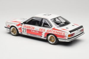 BMW 635CSi E24 Team Brun Motorsport #21 H. Grohs / T. Boutsen Spa 24 Hours 1985 Minichamps 1:18 155852521 Kov – obrázek 5 z 6