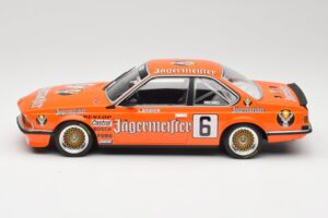 BMW 635CSi E24 Jagermeister #6 H. Stuck Bergischer Lowe Zolder DPM 1984 Minichamps 1:18 155842506 Kov – obrázek 3 z 6