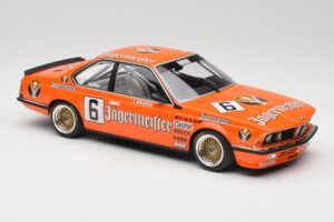 BMW 635CSi E24 Jagermeister #6 H. Stuck Bergischer Lowe Zolder DPM 1984 Minichamps 1:18 155842506 Kov – obrázek 4 z 6