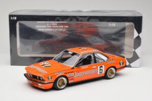BMW 635CSi E24 Jagermeister #6 H. Stuck Bergischer Lowe Zolder DPM 1984 Minichamps 1:18 155842506 Kov – obrázek 6 z 6