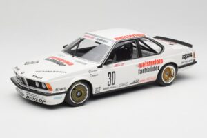 BMW 635CSi E24 Team Schnitzer Eterna #30 S. Bellof / S. Danner ETCC 1984 Minichamps 1:18 155832530 Kov