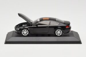 BMW 645i E63 Černý Minichamps 1:43 80420393306 Kov – obrázek 2 z 5