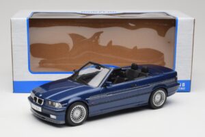 BMW Alpina B3 E36 3.2 Kabriolet Alpina Modrý Metallic MCG 1:18 MCG18320 Kov – obrázek 7 z 7