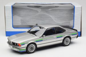 BMW Alpina B7 Turbo E24 Polaris Silver MCG 1:18 MCG18234 Kov – obrázek 6 z 6