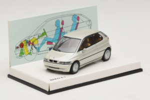 BMW E1 Bílý Minichamps 1:43 80429419919 Kov – obrázek 2 z 5