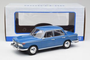 BMW 2000 Tilux E120 Caribe Modrý MCG 1:18 MCG18291 Kov – obrázek 6 z 6