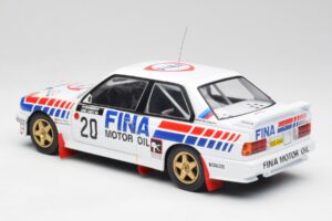 BMW E30 M3 #20 M. Duez / A. Lopes 1000 Lakes Rally 1989 IXO 1:18 18RMC132 Kov – obrázek 5 z 6