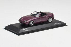 BMW Z1 E30 Fialový Metalíza Minichamps 1:43 400020101 Kov – obrázek 2 z 5