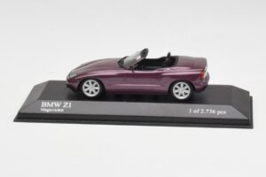 BMW Z1 E30 Fialový Metalíza Minichamps 1:43 400020101 Kov