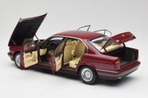 BMW 535i E34 Červený Minichamps 1:18 100024002 Kov – obrázek 5 z 8