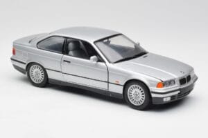 BMW 3 Series E36 Coupe Stříbrný UT Models 1:18 180023321 Kov – obrázek 6 z 8