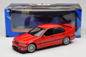 BMW 318is E36 Hellrot UT Models 1:18 180024302-R1 Kov – obrázek 8 z 8