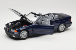 BMW 3 Series E36 Kabriolet Fialový UT Models 1:18 BMW006 Kov – obrázek 2 z 8