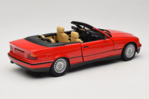BMW 3 Series E36 Kabriolet Červený UT Models 1:18 BMW005 Kov – obrázek 3 z 8
