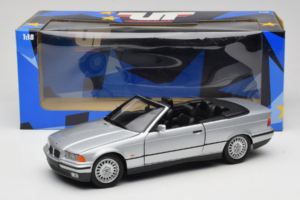 BMW 3 Series E36 Kabriolet Stříbrný UT Models 1:18 BMW008 Kov – obrázek 8 z 8