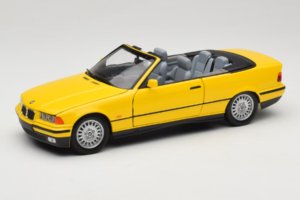BMW 3 Series E36 Kabriolet Žlutý UT Models 1:18 BMW007 Kov