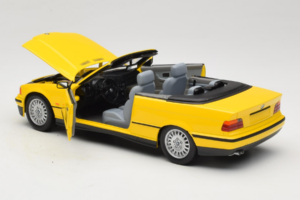 BMW 3 Series E36 Kabriolet Žlutý UT Models 1:18 BMW007 Kov – obrázek 5 z 8