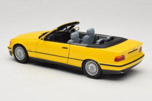 BMW 3 Series E36 Kabriolet Žlutý UT Models 1:18 BMW007 Kov – obrázek 7 z 8