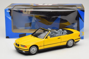 BMW 3 Series E36 Kabriolet Žlutý UT Models 1:18 BMW007 Kov – obrázek 8 z 8