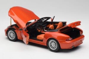 BMW Z3 E36 2.8 Phoenix Oranžový UT Models 1:18 20442 Kov – obrázek 5 z 8