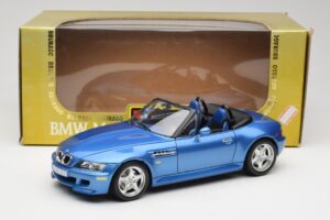 BMW Z3 E36 M Roadster Estoril Blue Bburago 1:18 3349-M1 Kov – obrázek 8 z 8