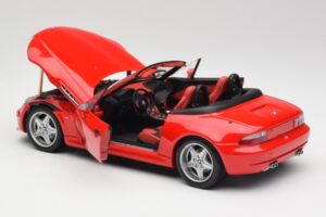 BMW Z3 E36 M Roadster Imola Červený UT Models 1:18 20411 Kov – obrázek 5 z 8