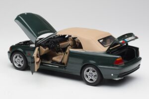 BMW 3 E46 Kabriolet Zelený Kyosho 1:18 80430009757 Kov – obrázek 5 z 8