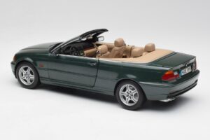 BMW 3 E46 Kabriolet Zelený Kyosho 1:18 80430009757 Kov – obrázek 7 z 8