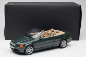 BMW 3 E46 Kabriolet Zelený Kyosho 1:18 80430009757 Kov – obrázek 8 z 8