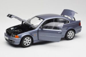 BMW 318Ci E46 Modrý Kyosho 1:18 80439411583 Kov – obrázek 2 z 8