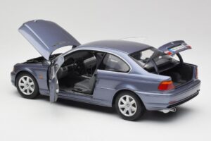 BMW 318Ci E46 Modrý Kyosho 1:18 80439411583 Kov – obrázek 5 z 8